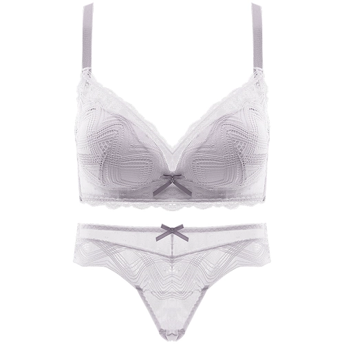 Поддерживающее нижнее белье, поддерживающий свежий милый бюстгальтер-топ, кружевной комплект