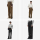 Jiao Nei Repi 501+ ແມ່ຍິງ Waterproof Straight Casual Pants Overalls Pants ກິລາ Pants ແມ່ຍິງ Pants