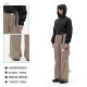 Jiao Nei ຫນັງຮ້ອນ 505+ ແມ່ຍິງກັນນ້ໍາ Workwear ຂາກ້ວາງປະຕິບັດຫນ້າທີ່ກິລາກາງເກງກາງເກງຂາສາມຫຼັກຖານສະແດງແມ່ຍິງ