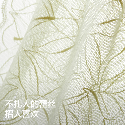 蕉内舒服蕾303Air文胸软支撑美背内衣女薄款蕾丝性感无钢圈胸罩 - 图2
