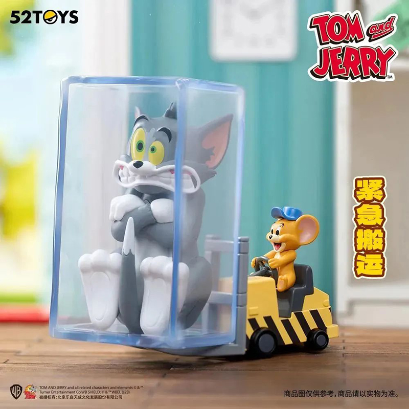 TOM and JERRY 猫和老鼠猫鼠大作战系列盲盒手办动漫周边礼物摆件 - 图0