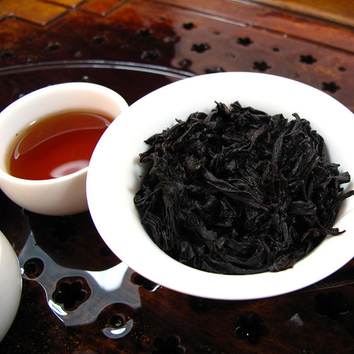 武夷山岩茶 特级大红袍茶叶 正宗老茶岩茶 陈年大红袍 散装 陈茶 - 图1