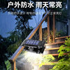Solar outdoor lighting yard sensor clip light