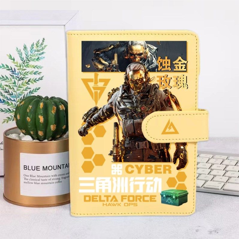 三角洲行动笔记本威龙红狼蜂医手账本酷帅男孩游戏本子横线本日记,淘宝优惠券,粉丝福利购,淘宝优惠卷