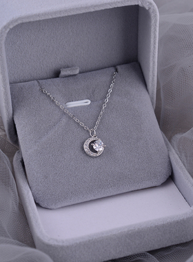 纯银项链女夏高级2022新款