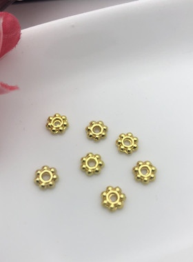 电泳保色合金隔珠片古风发簪材料