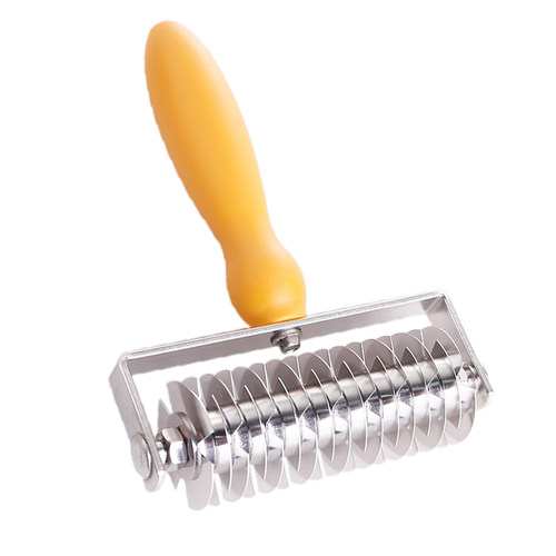 三能烘焙工具SN4217不锈钢拉网刀轮刀饼干披萨打孔器针车轮SN4218 - 图3