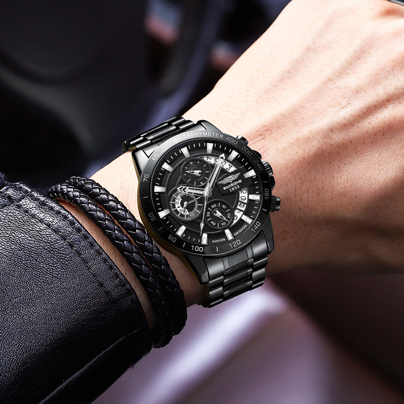 阿玛妮男士瑞士名牌正品十大手表 卡之蓝手表国产腕表