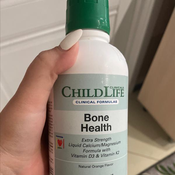 Childlife Clinicals 高品质儿童钙镁维生素D3和K2骨骼健康香橙味 - 图0