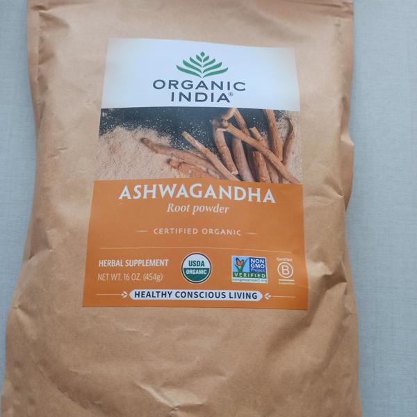 现货Organic India 南非醉茄根粉安稳睡眠舒缓压力提供能量454克 - 图2