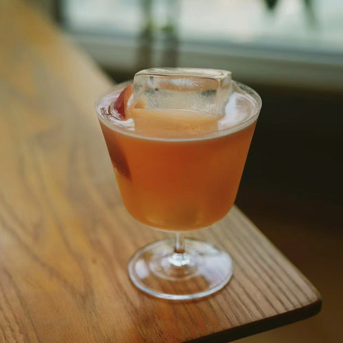 古典鸡尾酒杯高脚杯轻薄咖啡玻璃杯阔口杯特调杯金汤力杯气泡水杯 - 图2