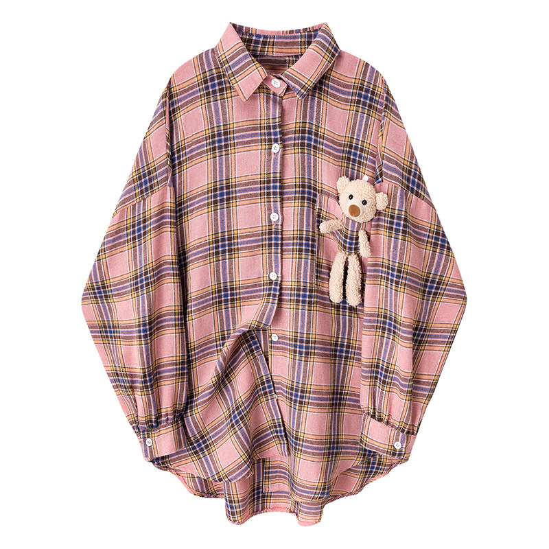 2020秋季新款设计感小众长袖衬衫 帕奴丝衬衫