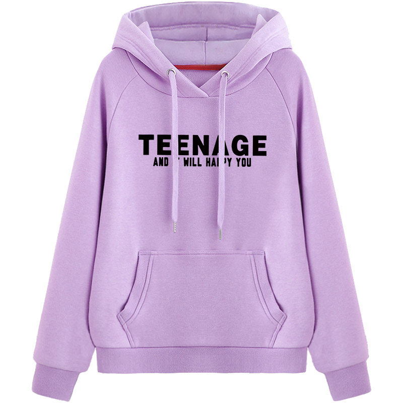 加厚加绒卫衣女2020新款春秋连帽衫 绫町卫衣/绒衫