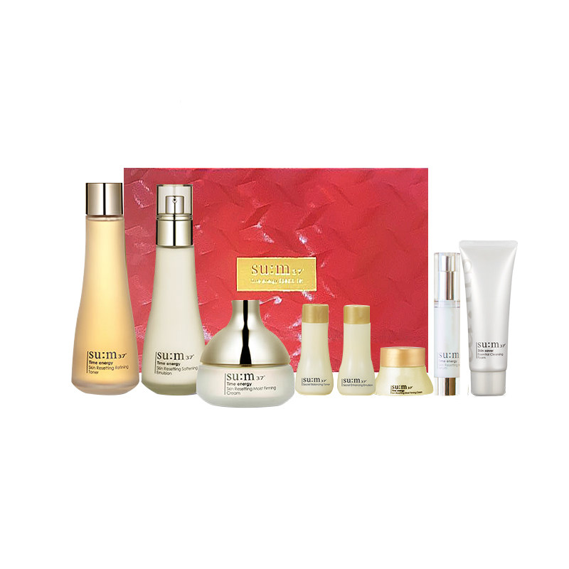 苏秘sum37呼吸时光能量水乳霜套装 AKPLAZA海外面部护理套装