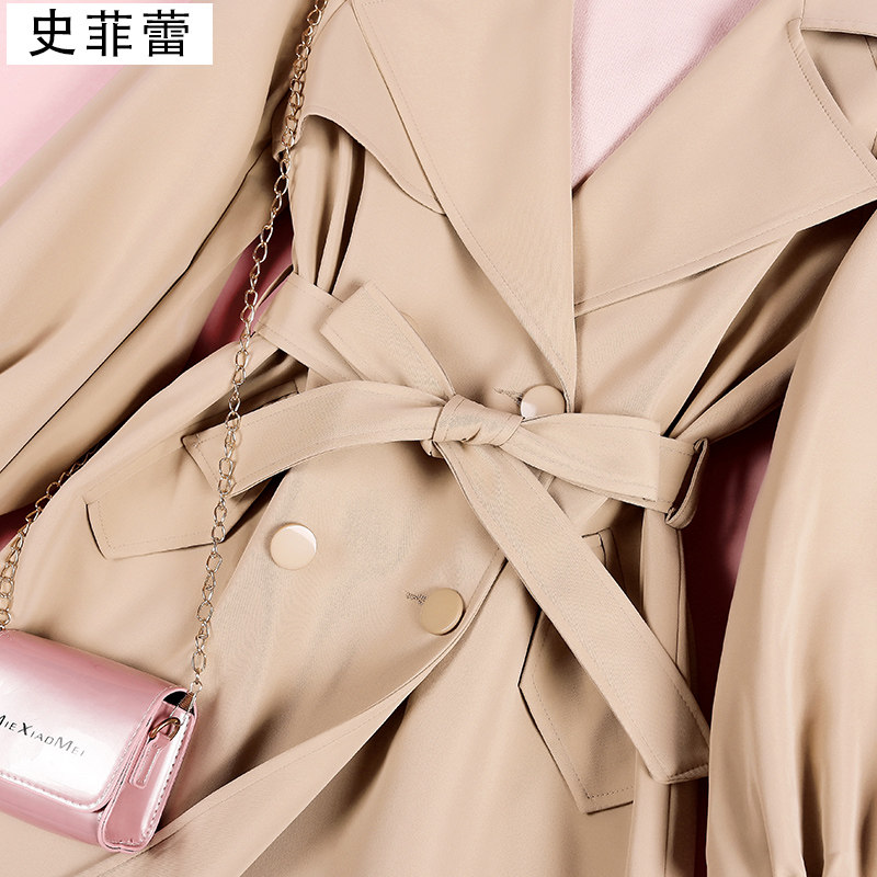 waitmore女中长款小个子2020风衣 史菲蕾风衣