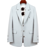 Весенний демисезонный пиджак классического кроя для отдыха, сексуальная куртка, 2023, изысканный стиль, подходит для подростков