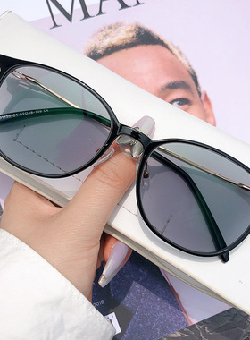 透明变色开车专用韩版近视墨镜