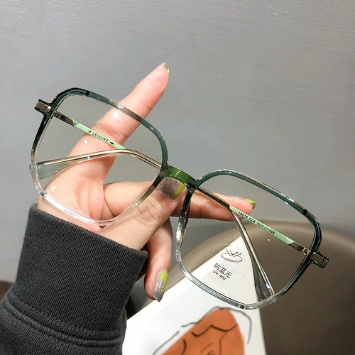 Xiaohong Book Myopia Glasses Женские чистые красные рамки прозрачная зеркало глазной кадры Корейское издание хаокс 18019