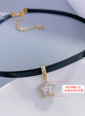 不易撞衫独特小众修饰脖颈项链