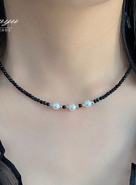 浪漫新中式独特小众设计珍珠项链