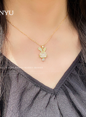 可爱日系软萌小兔子项链