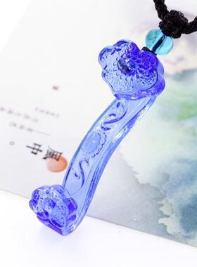 年年如意吊坠复古项链礼物包挂穗 茶宠摆件 茶针搁置