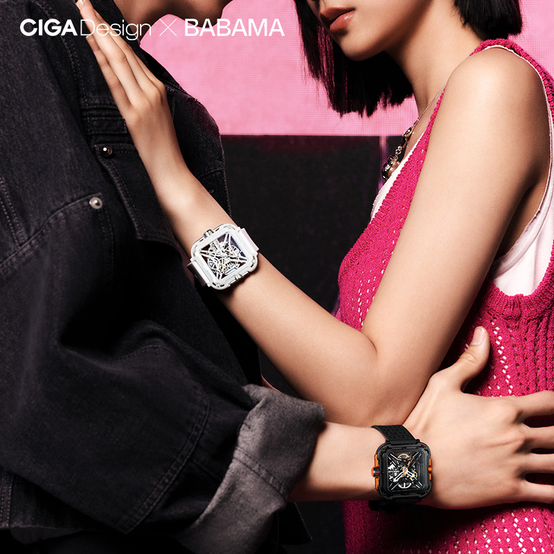CIGA Design玺佳敢爱礼盒女生手表情侣礼物机械表节日送男友女友