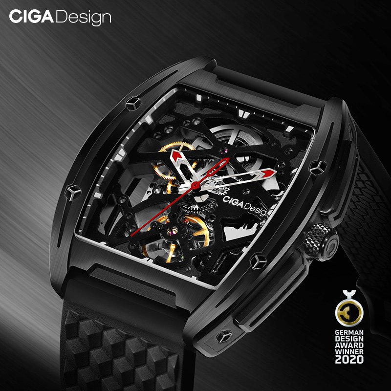 ciga design玺佳锋芒酒桶机械表 CIGA Design玺佳国产腕表