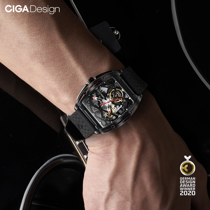 ciga design玺佳锋芒酒桶机械表 CIGA Design玺佳国产腕表