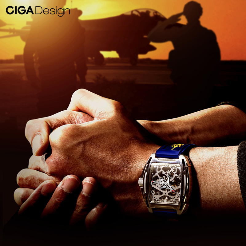 ciga design玺佳航母主题机械表 CIGA Design玺佳国产腕表