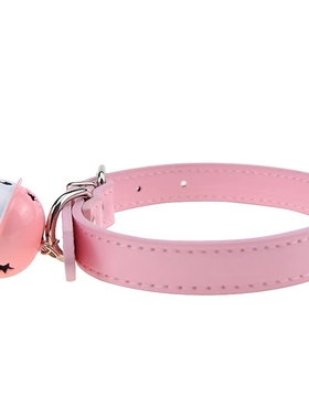 猫咪铃铛女狗M颈带牵引绳项圈女COS角色扮演道具网红情侣饰品