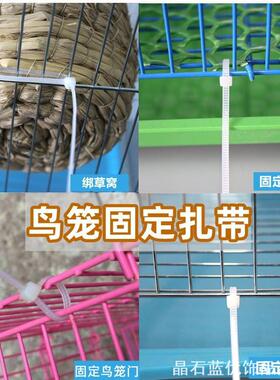 自锁式尼龙卡扣固定捆扎线束带束线带塑料色扎带