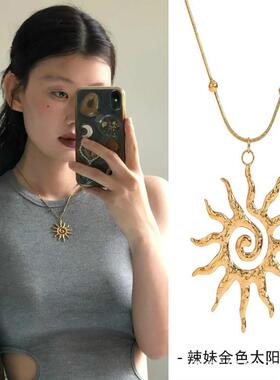 欧美风简约轻奢高级感金色螺旋