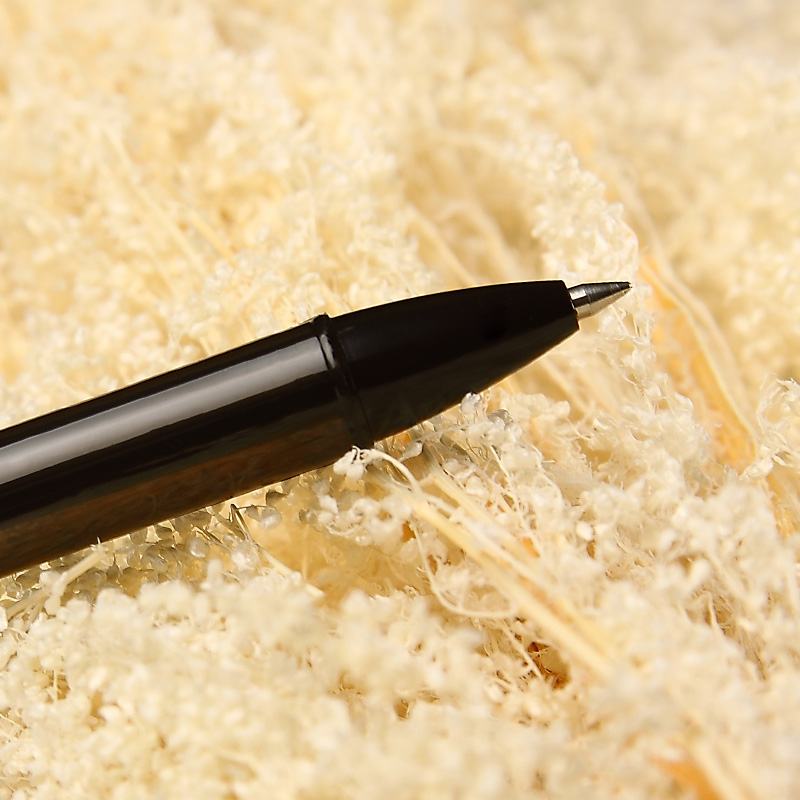宝克笔中性笔1518油墨耐水办公商务水笔0.5mm水性笔签字笔-图3