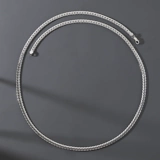 Ожерелье, универсальная цепочка в стиле хип-хоп, аксессуар, легкий роскошный стиль, простой и элегантный дизайн