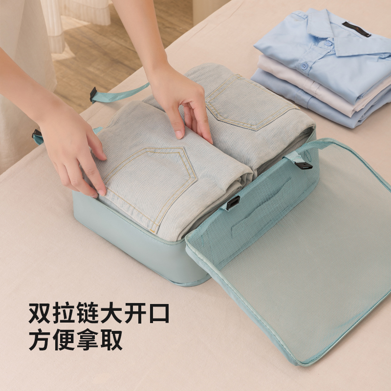 旅行收纳袋行李箱衣物分类整理袋贷内衣裤袜子文胸收纳包旅游收纳 - 图2