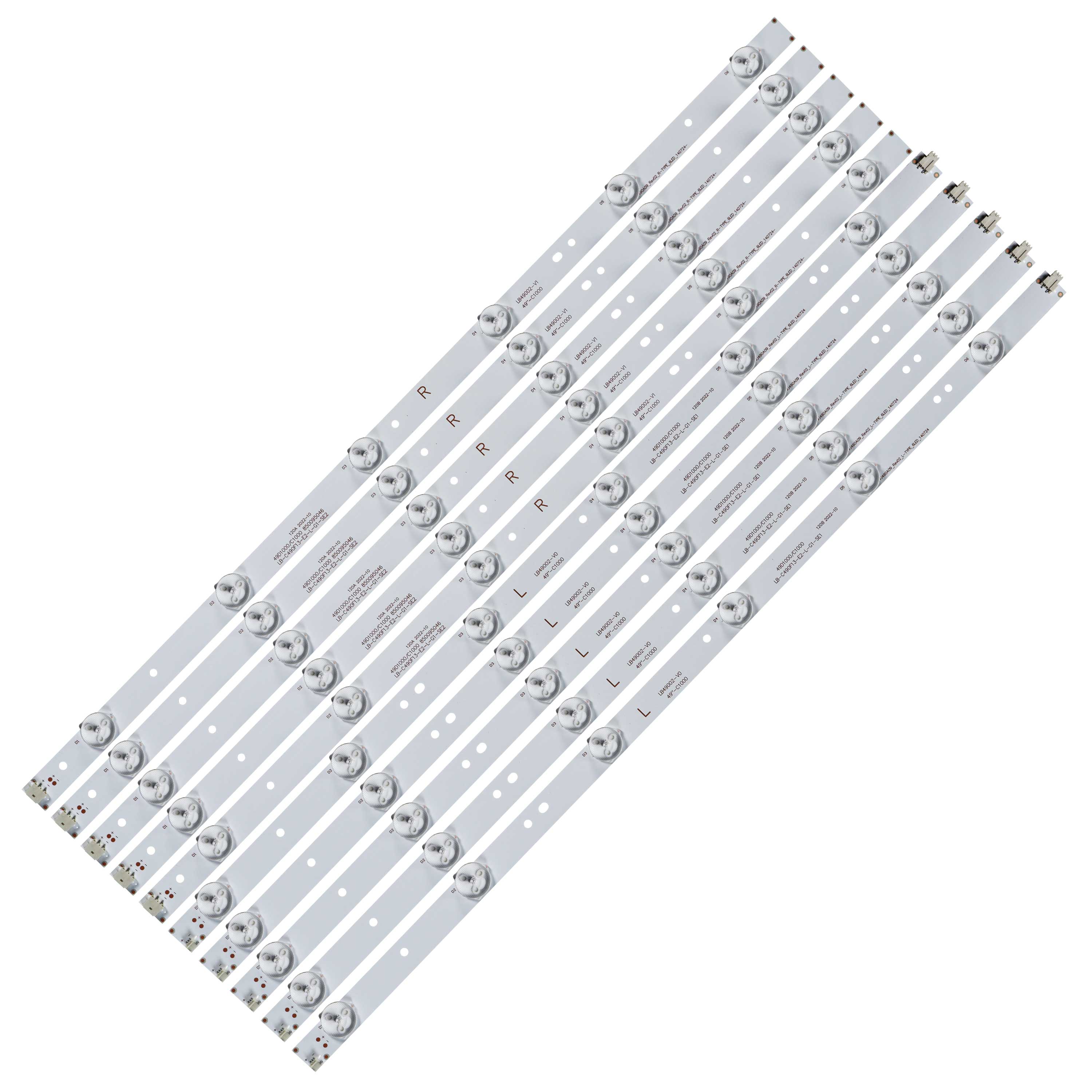 适用长虹LED49C1000N/49C1080N灯条 SVJ490A09-REV02-L-TYPE-6LED - 图3