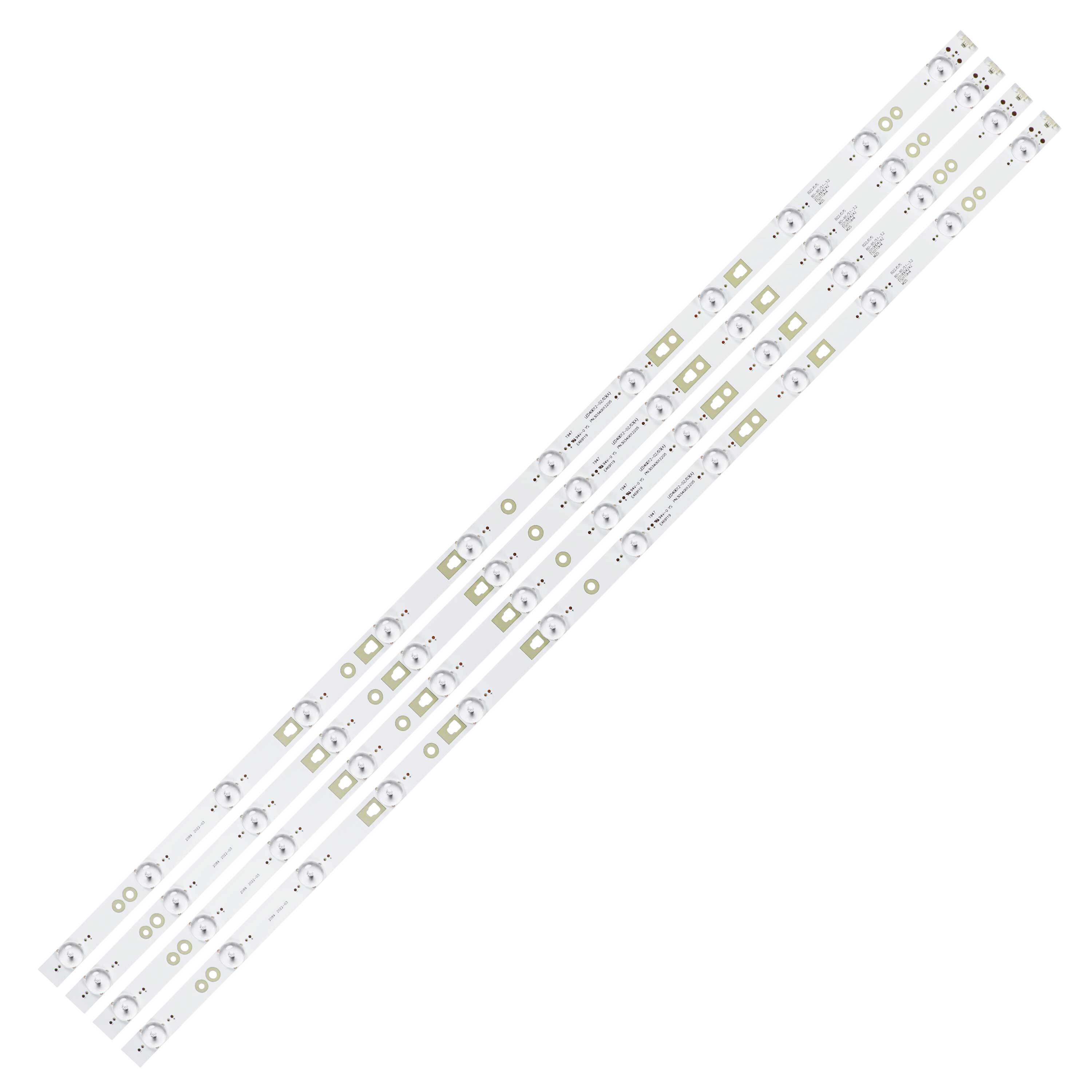 适用统帅TS40M D40ME1000灯条 LED40D12-02/03(A) 4条12灯铝80CM-图3