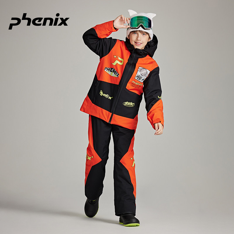 phenix菲尼克斯SP27单双板中大儿童滑雪衣服套装男女加棉防水外套,淘宝优惠券,粉丝福利购,淘宝优惠卷