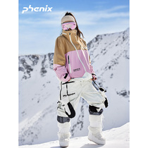 phenix Phoenix SP27 male and female ski clothes 3L warm cotton waterproof submachine clothing jacket pants winter