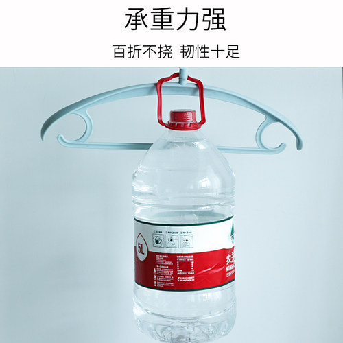 防滑无痕挂晒衣服衣架子晾衣撑撑子家用学生宿舍衣挂钩多功能卧室 - 图2