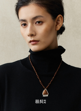 QIQI器契蹄铃串珠吊坠项链