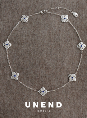 UNEND止续花影Veil项链