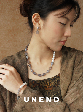 UNEND珍珠拼接Twilight薄暮项链
