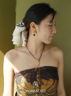 MONSECRET摇曳棕榈多宝项链