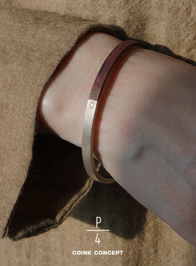 PARTSOFFOUR纯银原创小众手镯