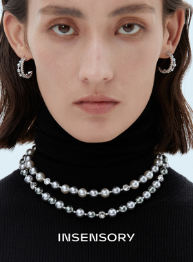 INSENSORY耀影渐变珍珠项链