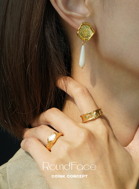 ROUNDFACE纯银Lover恋人戒指