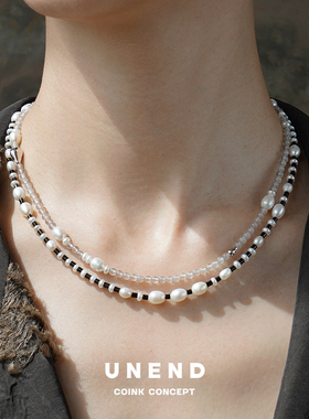 UNEND纯银露珠Dewy珍珠项链