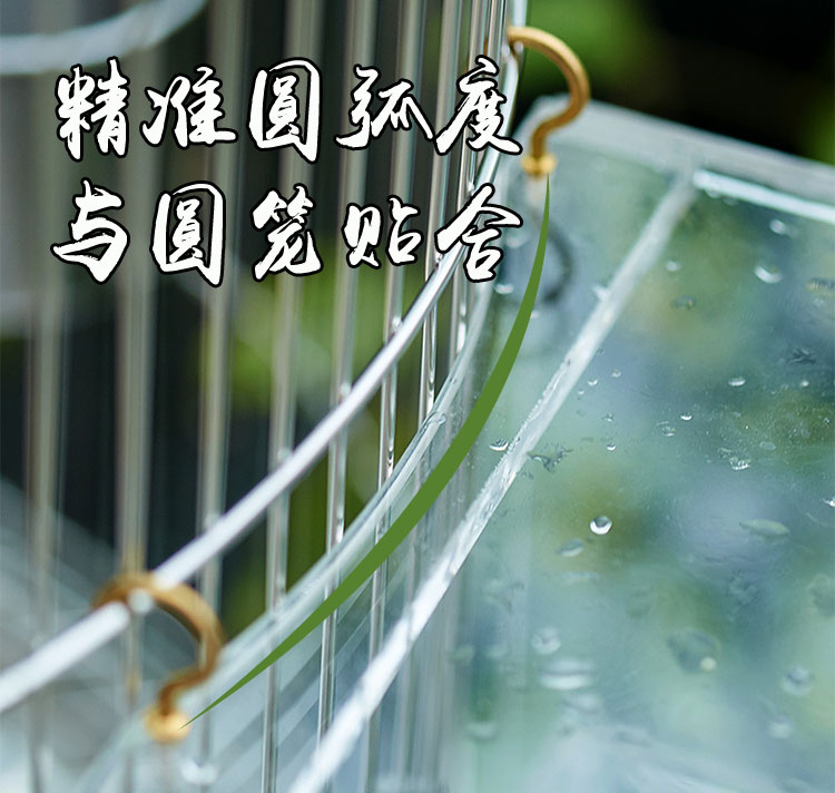 鸟用洗澡盆圆笼专用特大玄凤洗澡盒鹦鹉鹩哥八哥亚克力小鸟浴盆,淘宝优惠券,粉丝福利购,淘宝优惠卷